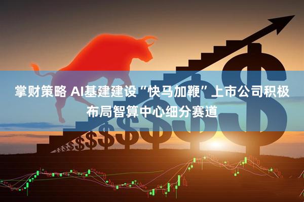 掌财策略 AI基建建设“快马加鞭”上市公司积极布局智算中心细分赛道
